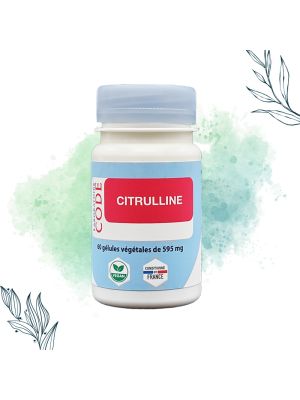 Citrulline de 60 gélules végétales de Laboratoire Code
