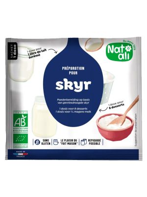 sachet de préparation pour skyr  bio de 30 g Nat Ali