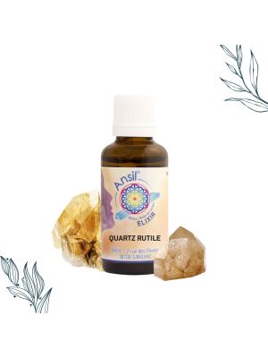 Elixir de cristal de Quartz rutile de la marque Ansil