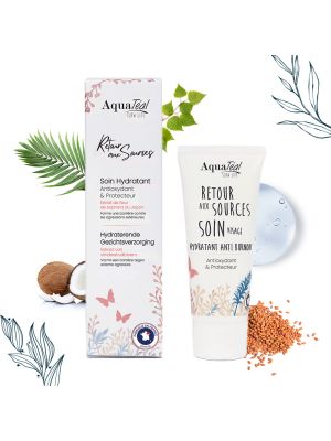 RETOUR AUX SOURCES - Soin Visage Hydratant Anti-Burnout de 50ml de Aquatéal