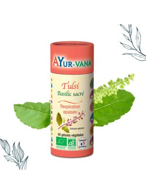 Tulsi bio en gélules Ayurvana