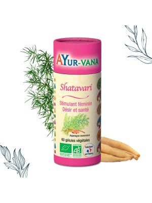 Shatavari bio 60 gélules d'Ayurvana