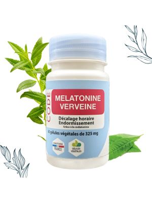 Complexe Mélatonine verveine en 60 gélules végétales de Laboratoire Code