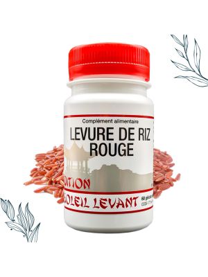 Levure de riz rouge en gélules végétales de la marque Tradition du Soleil levant