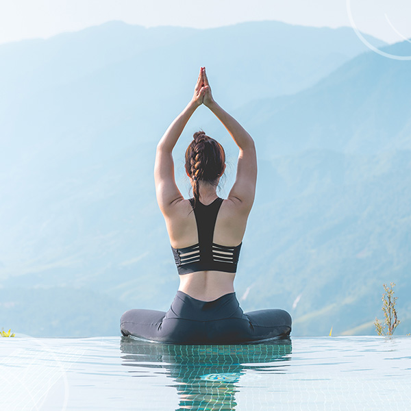Femme en méditation