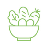 Pictogramme d'une salade